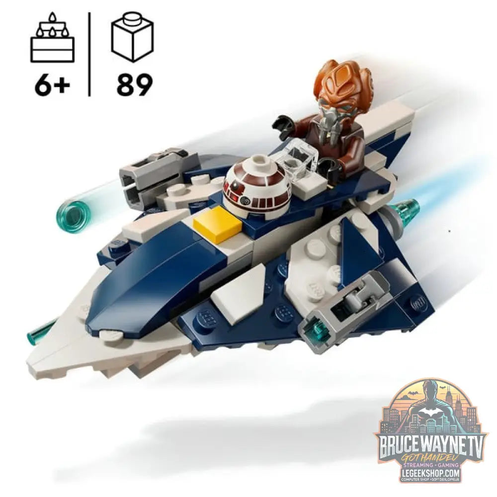 LEGO 75400 Star Wars Plo Koons Jedi Starfighter Microfighter, jeu de construction - LEGO - vue 3