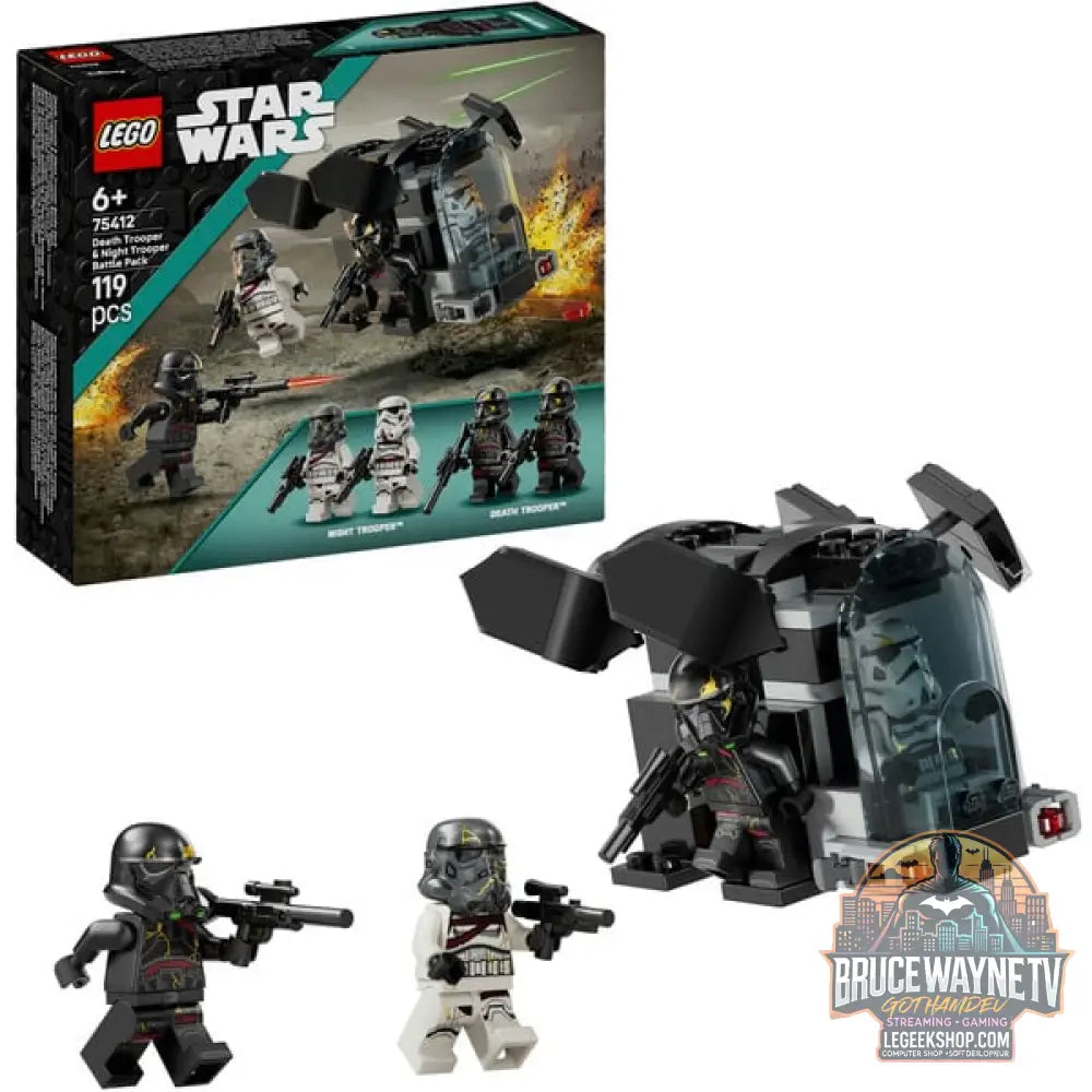 LEGO 75412 Star Wars Todestruppler & Nachttruppler Battle Pack, jeu de construction - LEGO