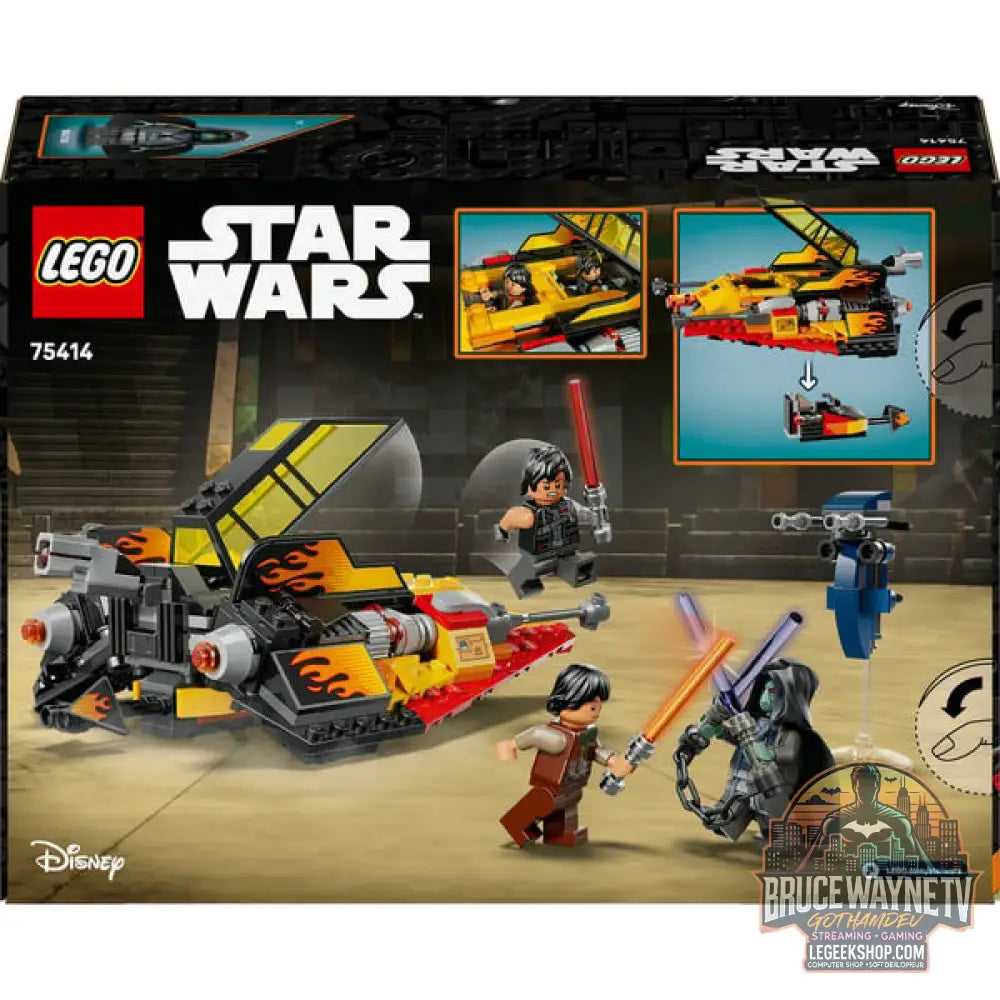 LEGO 75414 Star Wars The Force Burner Snowspeeder, jeu de construction - LEGO - vue 7