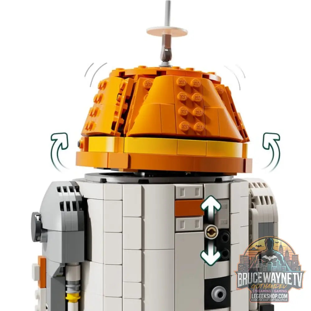 LEGO 75416 Star Wars Astromech-Droide Chopper (C1-10P), jeu de construction - LEGO - vue 9