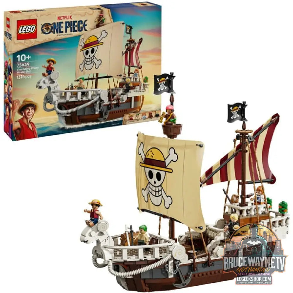 LEGO 75639 One Piece Das Piratenschiff Flying Lamb, jeu de construction - LEGO