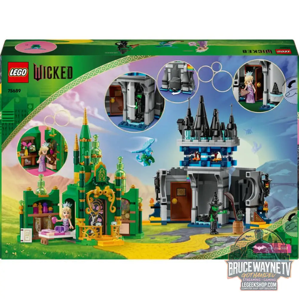 LEGO 75689 Wicked Emerald City & Kiamo Ko Castle, jeu de construction - LEGO - vue 7