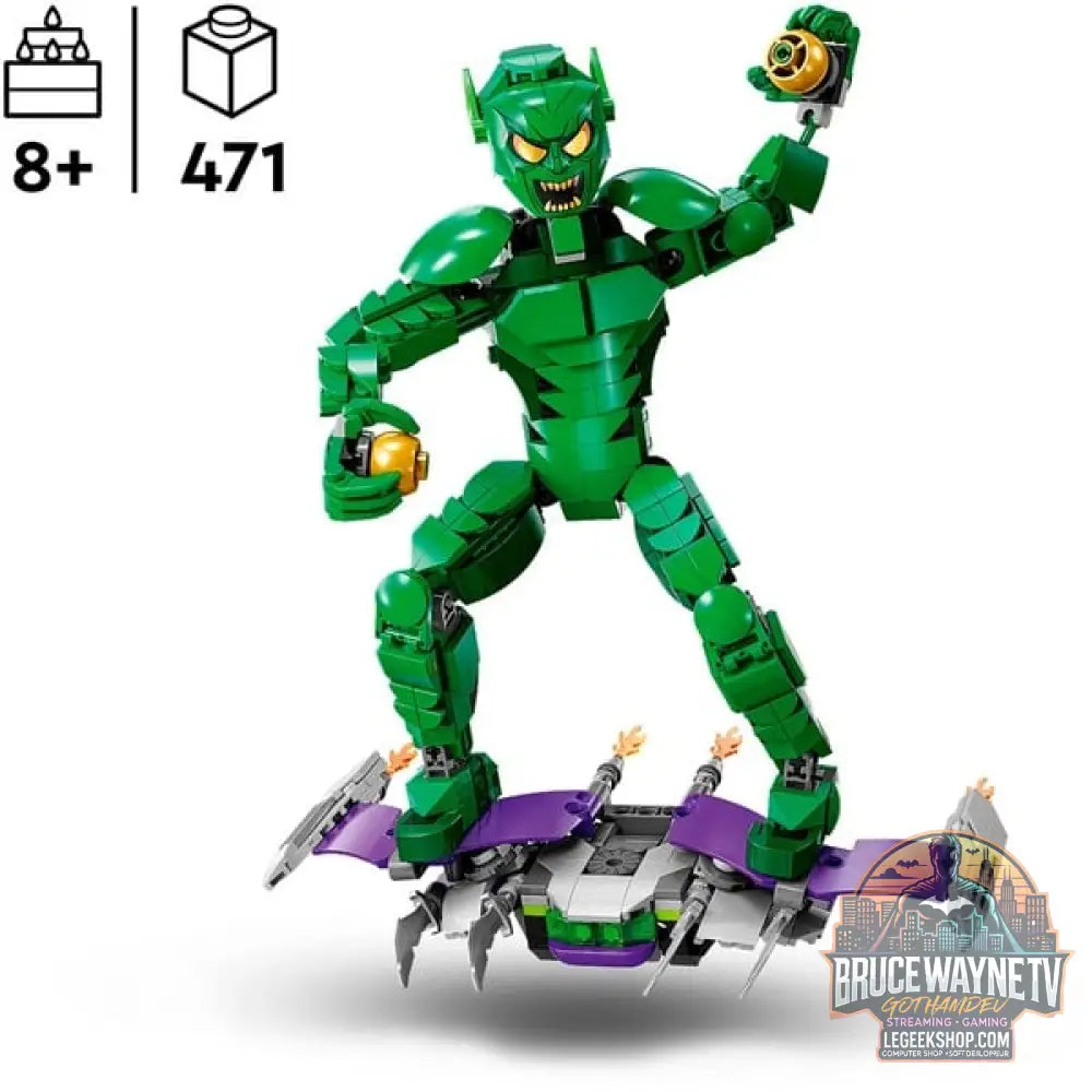 LEGO 76284 Marvel Green Goblin Baufigur, jeu de construction - LEGO - vue 3