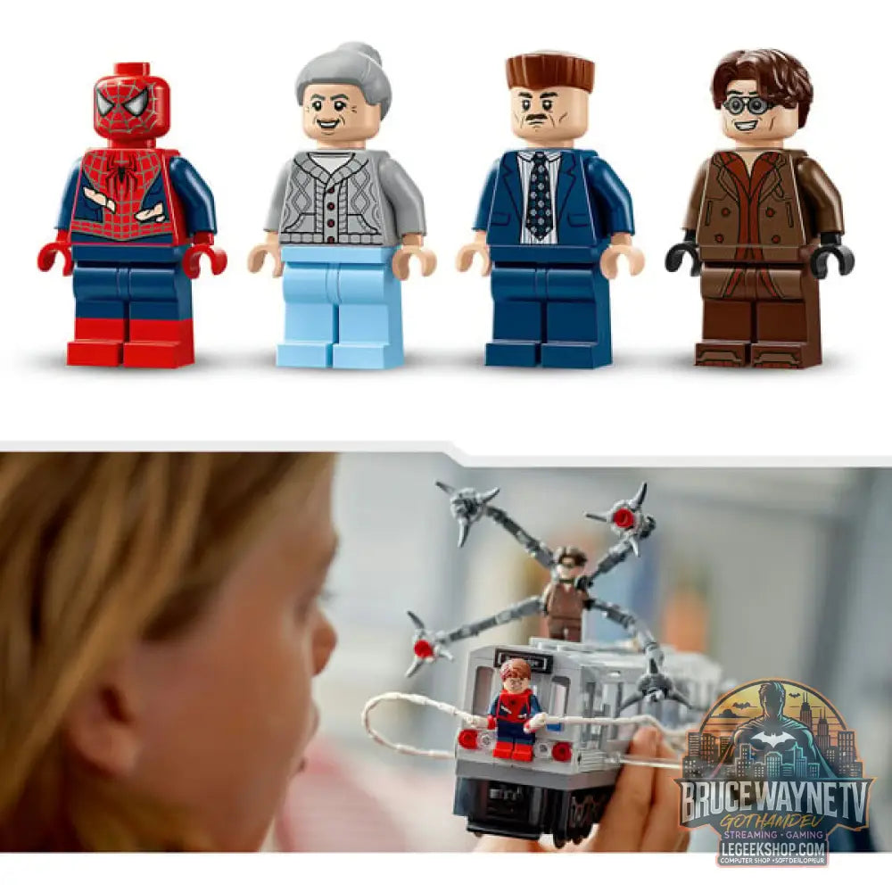 LEGO 76321 Marvel Super Heroes Spider-Man vs. Doc Ock: Showdown in der U-Bahn, jeu de construction - LEGO - vue 5