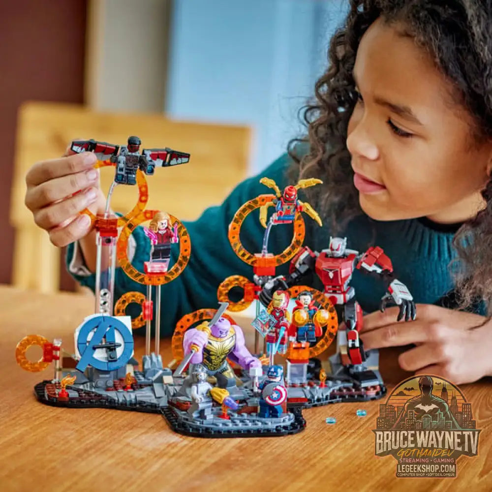 LEGO 76323 Marvel Super Heroes Avengers: Endgame letzter Showdown, jeu de construction - LEGO - vue 2