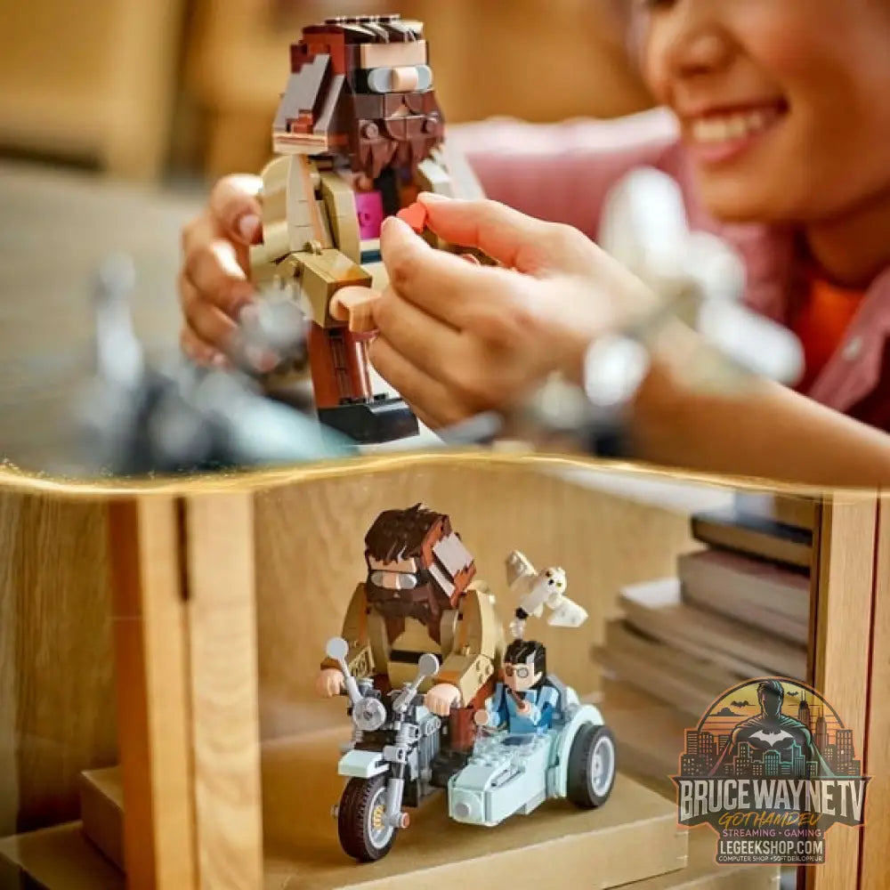 LEGO 76443 Harry Potter Hagrids et Harrys Motorradtour, jeu de construction - LEGO - vue 6