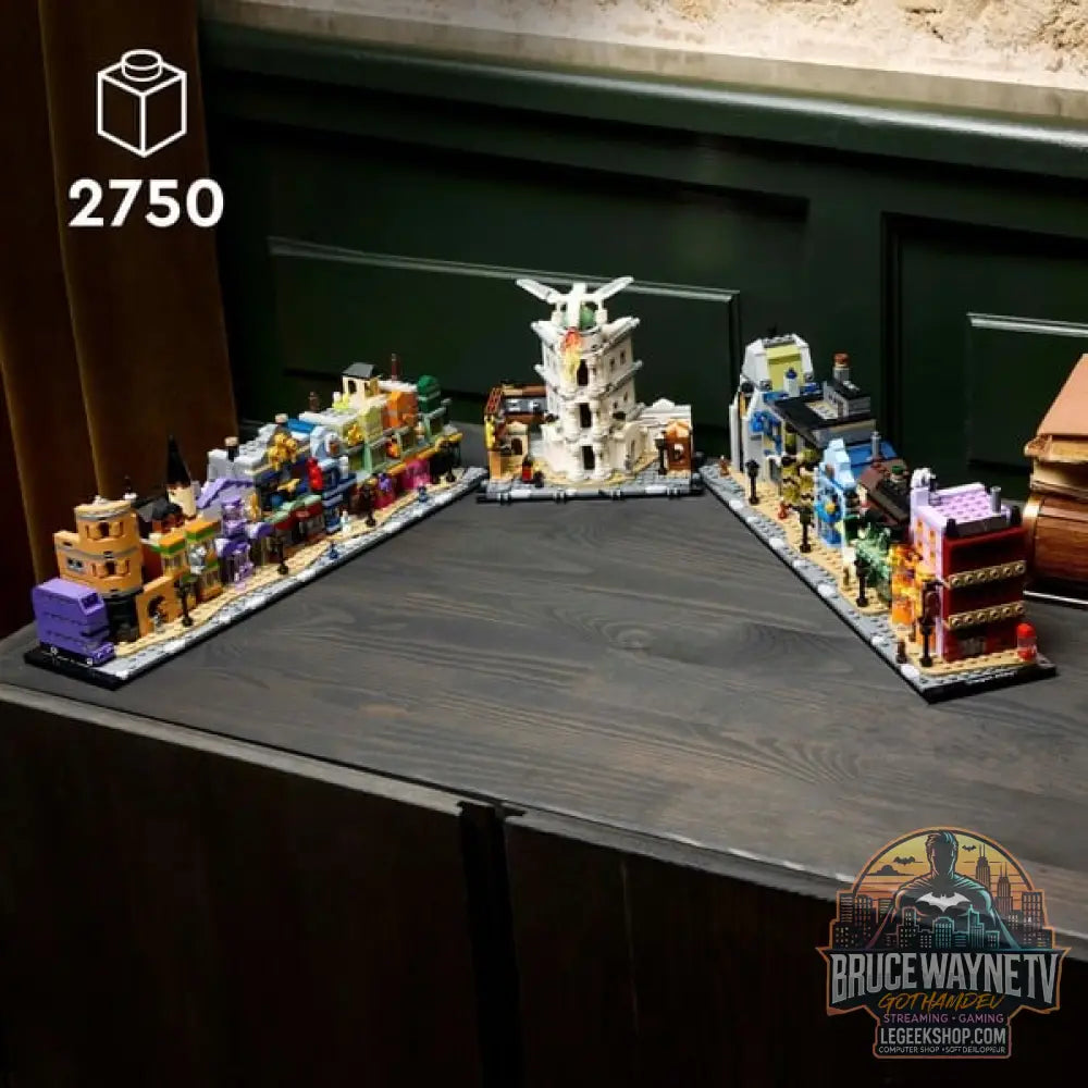 LEGO 76444 Harry Potter Die Zauberläden der Winkelgasse, jeu de construction - LEGO - vue 3
