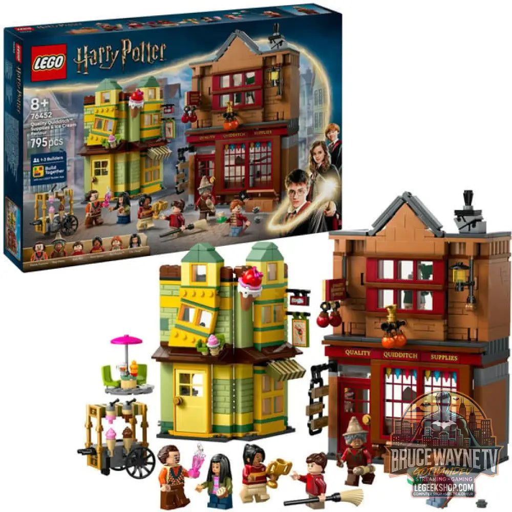 LEGO 76452 Harry Potter Qualität pour Quidditch et Fortescues Eissalon, jeu de construction - LEGO