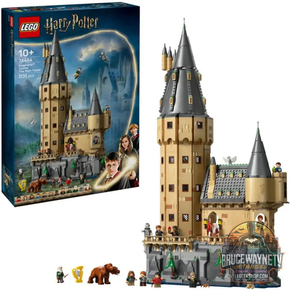 LEGO 76454 Harry Potter Schloss Hogwarts: Der Hauptturm, jeu de construction - LEGO