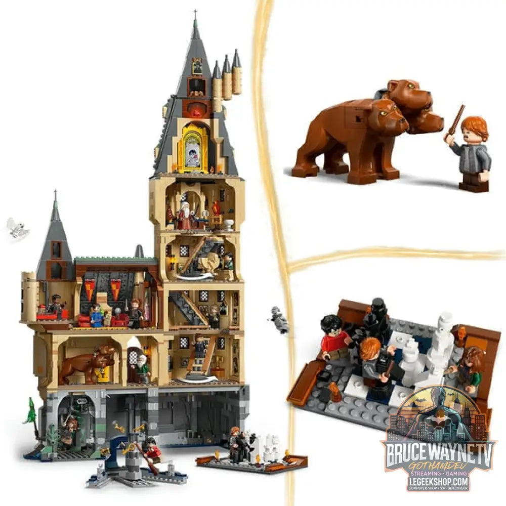 LEGO 76454 Harry Potter Schloss Hogwarts: Der Hauptturm, jeu de construction - LEGO - vue 4