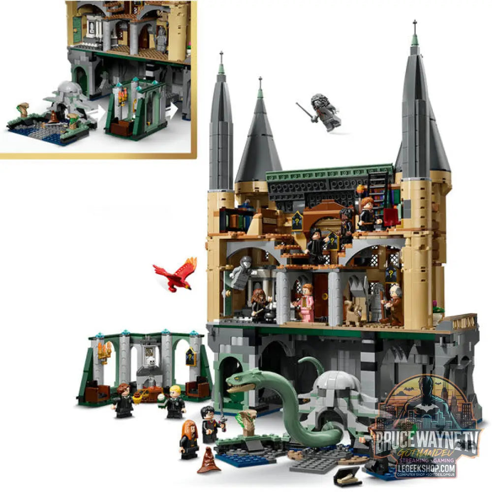 LEGO 76473 Harry Potter Schloss Hogwarts: Ostflügel, jeu de construction - LEGO - vue 3
