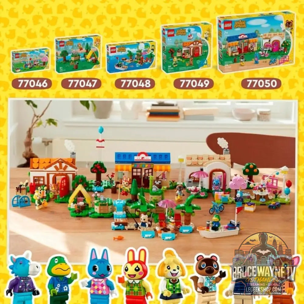 LEGO 77050 Animal Crossing Nooks Laden & Sophies Haus, jeu de construction - LEGO - vue 6