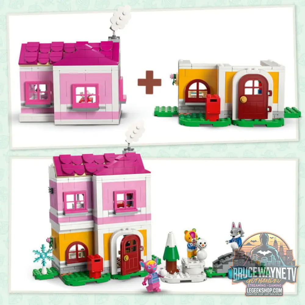 LEGO 77057 Animal Crossing Kreative Häuser: Jahreszeiten voller Spaß, jeu de construction - LEGO - vue 4