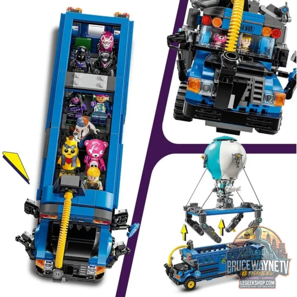 LEGO 77073 Fortnite Schlachtenbus, jeu de construction - LEGO - vue 4