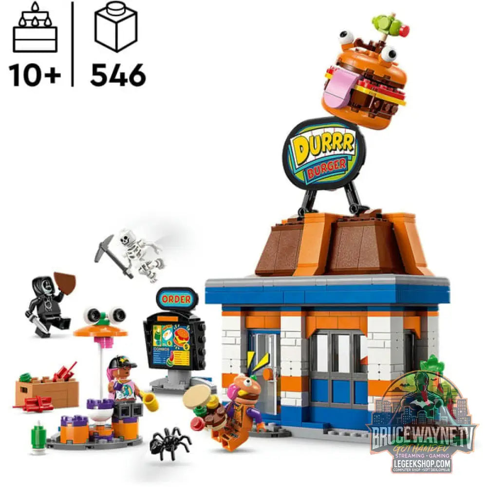 LEGO 77076 Fortnite Durrr Burger Restaurant, jeu de construction - LEGO - vue 3