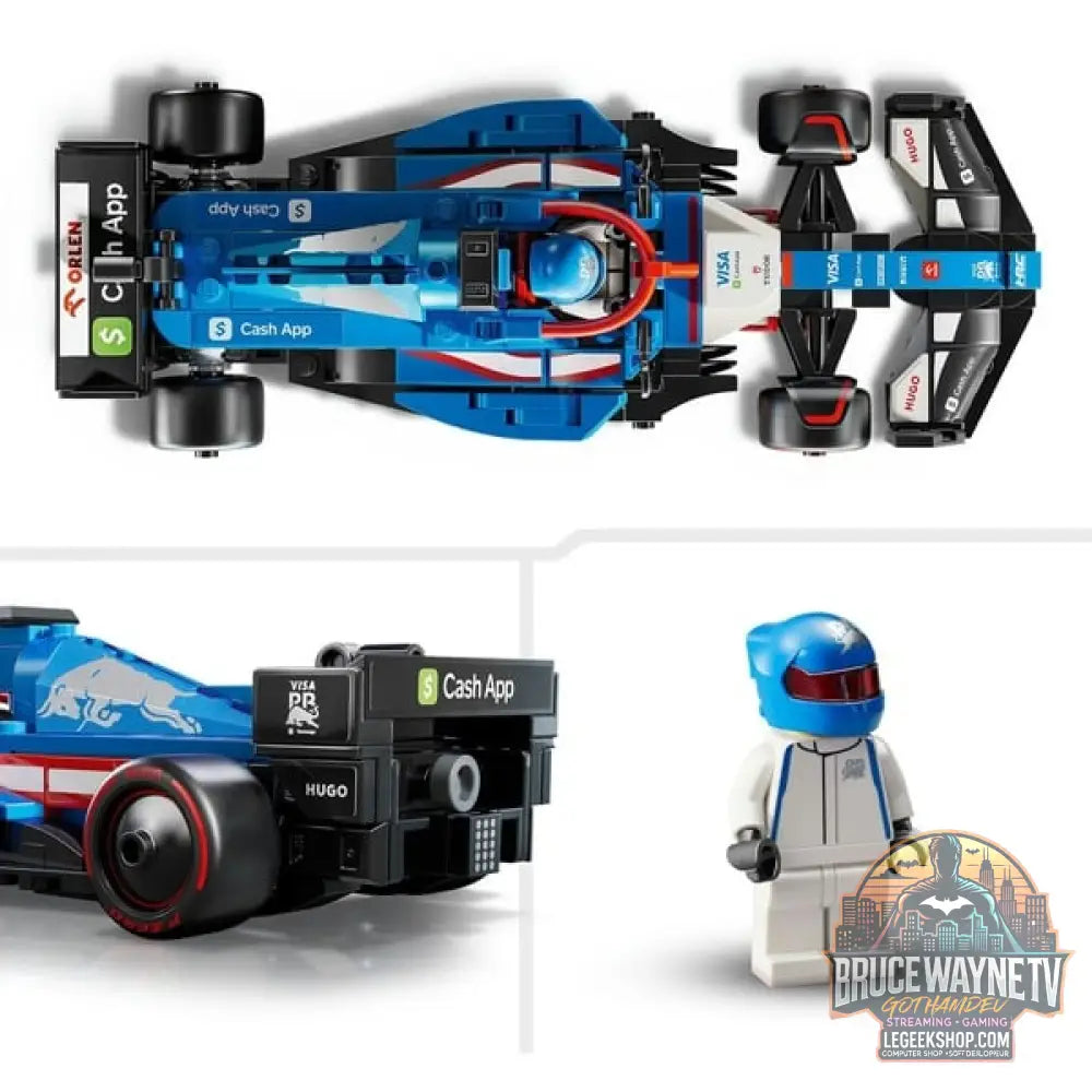 LEGO 77246 Speed Champions Visa Cash App RB VCARB 01 F1 Rennauto, jeu de construction - LEGO - vue 4