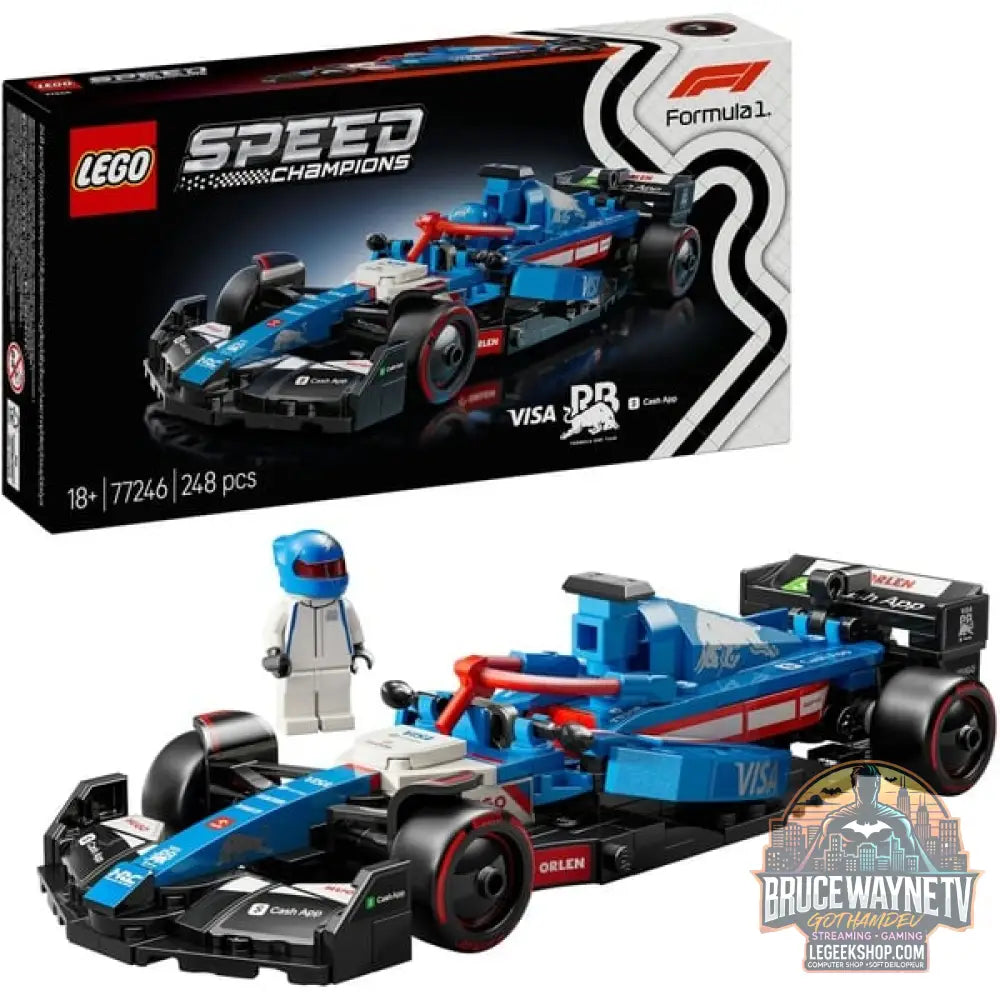 LEGO 77246 Speed Champions Visa Cash App RB VCARB 01 F1 Rennauto, jeu de construction - LEGO