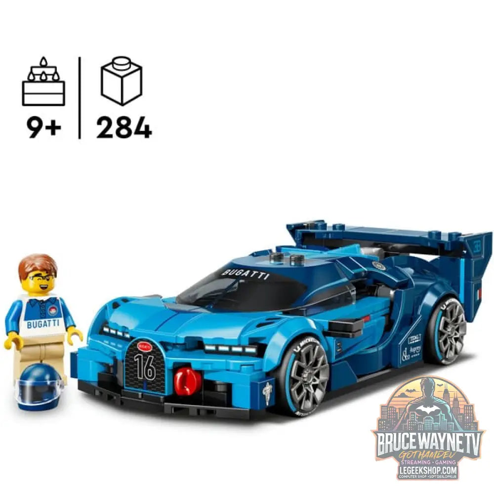 LEGO 77253 Speed Champions Bugatti Vision GT Hypersportwagen, jeu de construction - LEGO - vue 3