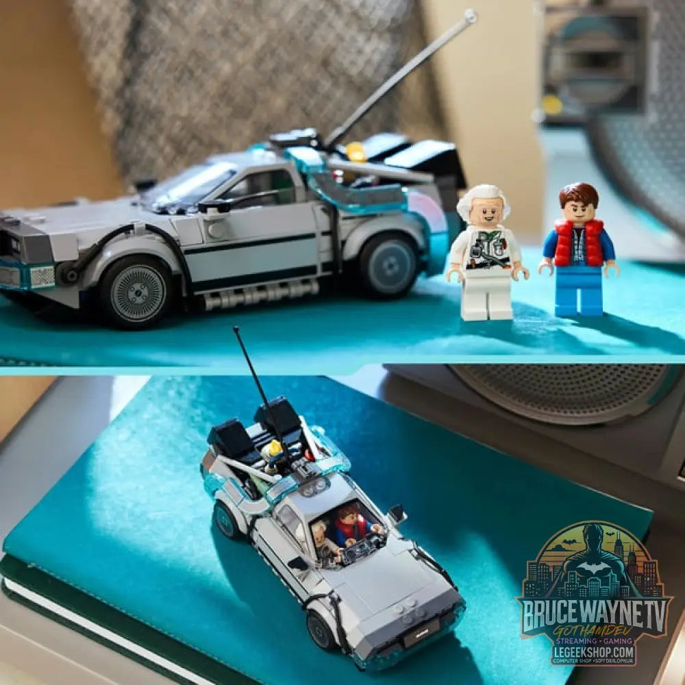 LEGO 77256 Speed Champions Zeitmaschine aus Zurück in die Zukunft, jeu de construction - LEGO - vue 6