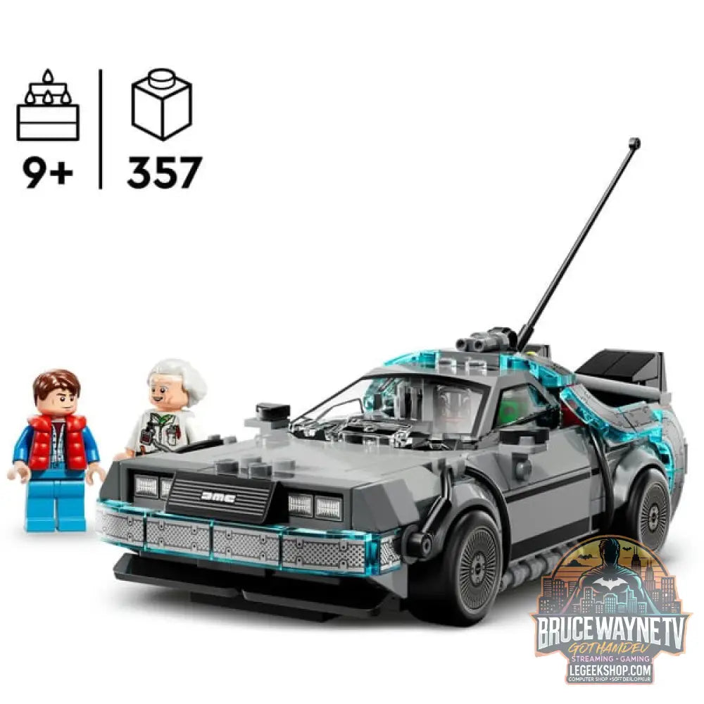 LEGO 77256 Speed Champions Zeitmaschine aus Zurück in die Zukunft, jeu de construction - LEGO - vue 3