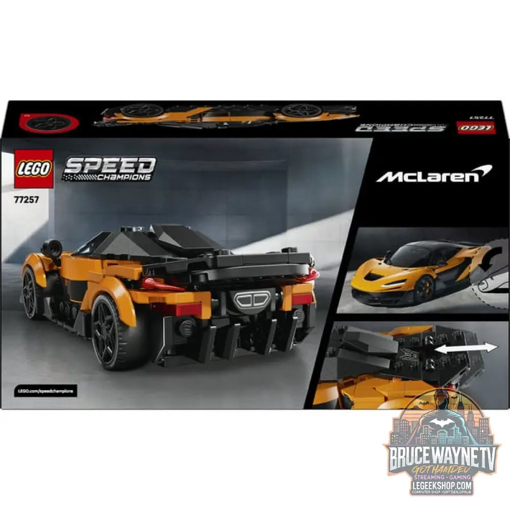 LEGO 77257 Speed Champions McLaren W1, jeu de construction - LEGO - vue 6