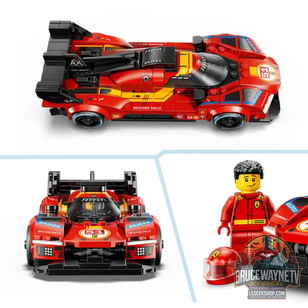 LEGO 77261 Speed Champions Ferrari 499P, jeu de construction - LEGO - vue 4