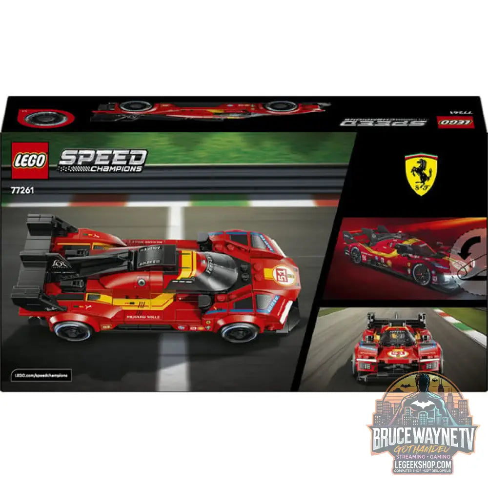LEGO 77261 Speed Champions Ferrari 499P, jeu de construction - LEGO - vue 7