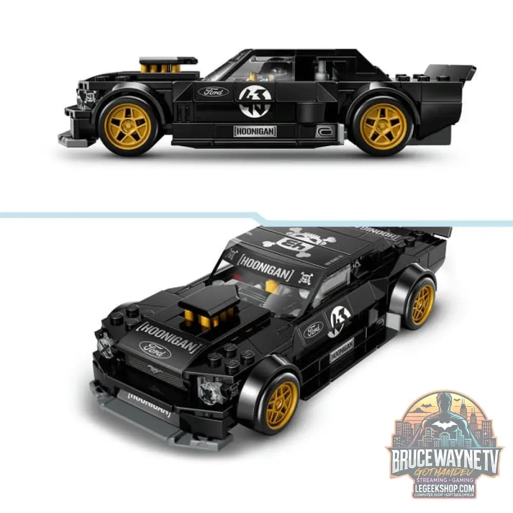 LEGO 77262 Speed Champions Ken Blocks 1965 Ford Mustang Hoonicorn V1, jeu de construction - LEGO - vue 3