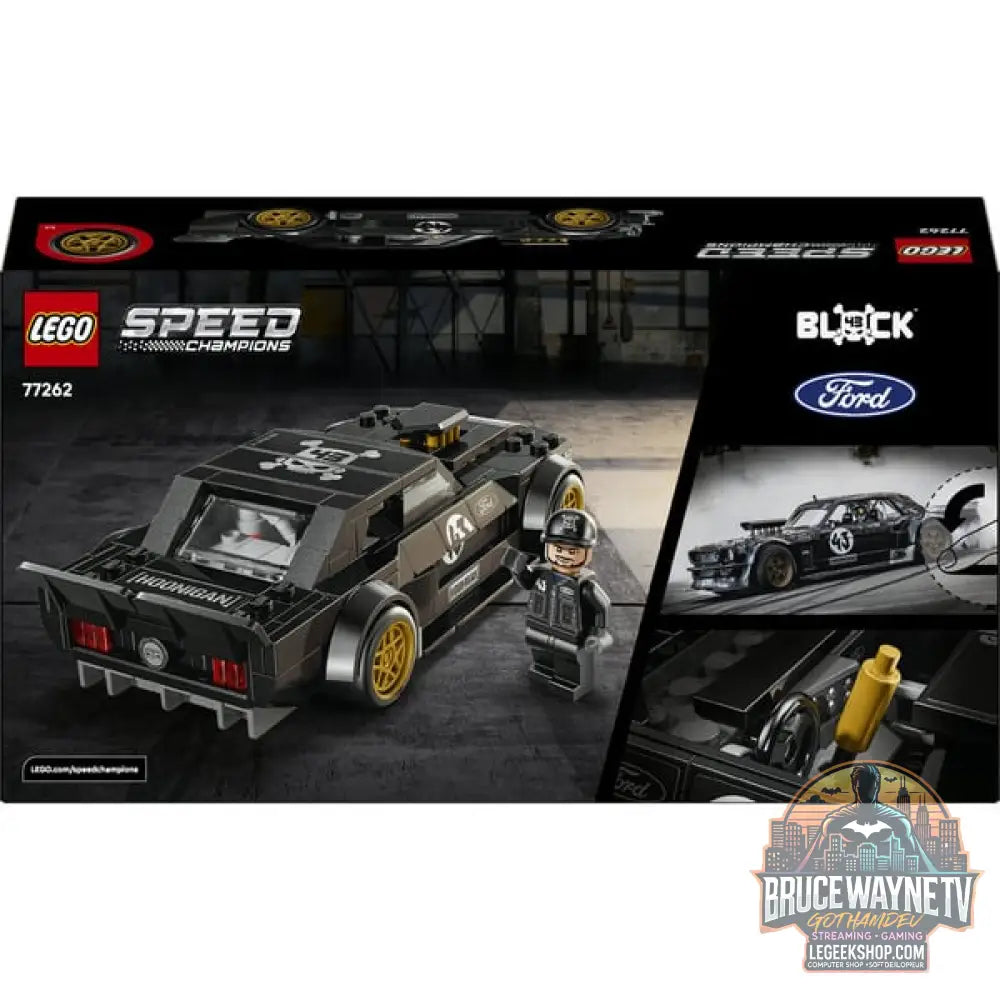 LEGO 77262 Speed Champions Ken Blocks 1965 Ford Mustang Hoonicorn V1, jeu de construction - LEGO - vue 7
