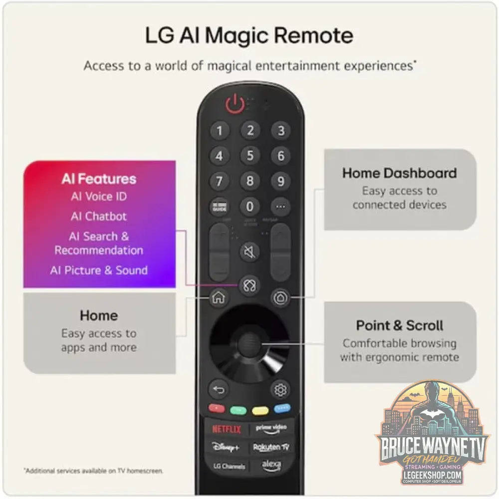 LG 50QNED7EB3C, QNED-Fernseher - LG - vue 7