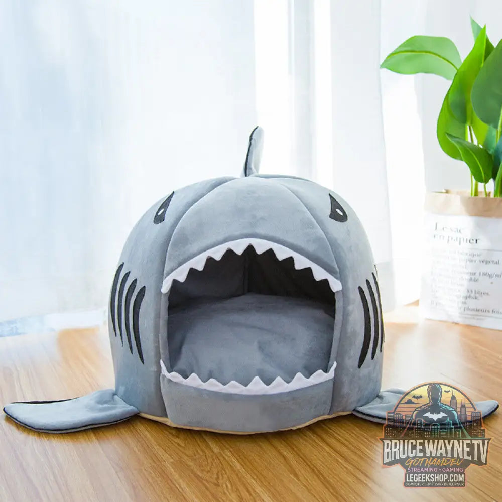 Lit Requin Animaux Chien Chat Niche Douillet Confortable - Lit Animaux