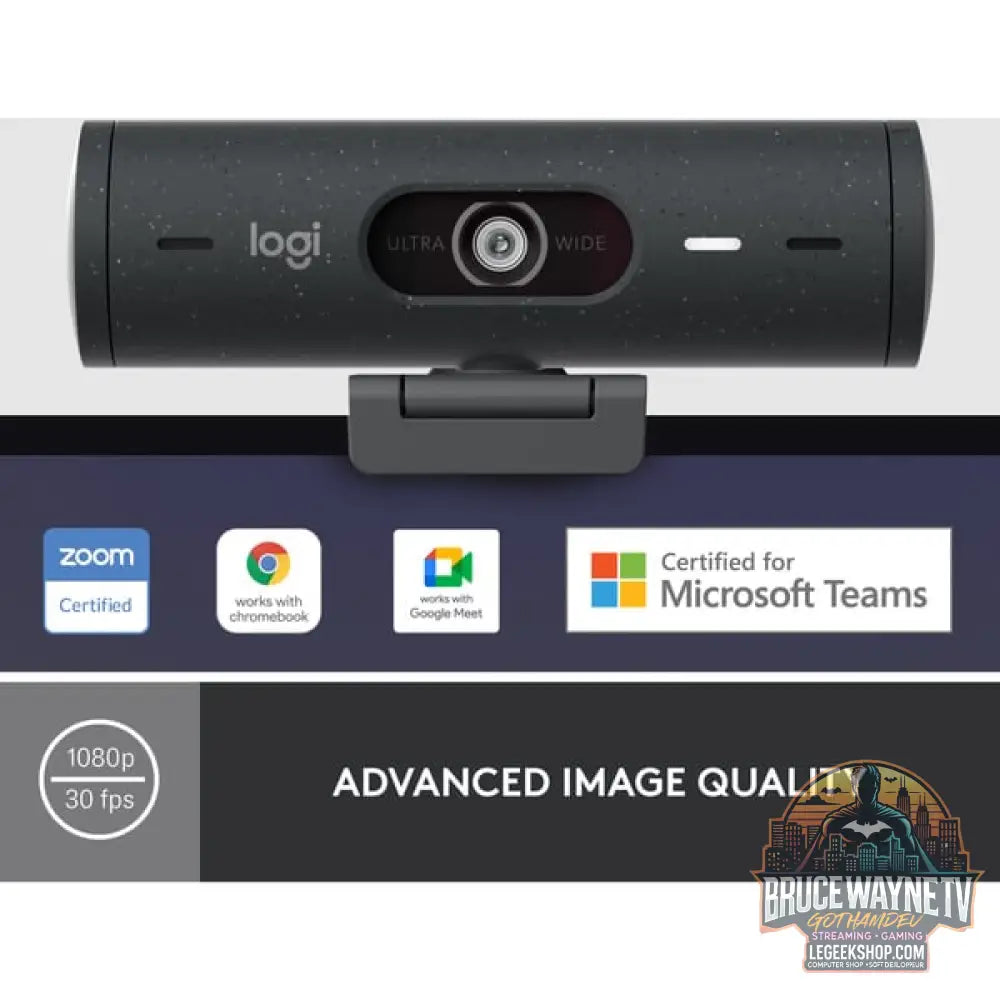 Logitech Brio 500, webcam - Logitech - vue 12