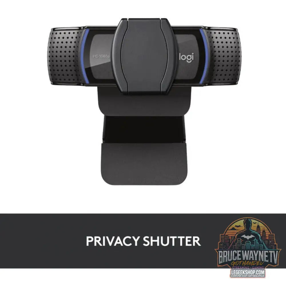 Logitech C920S HD Pro, webcam - Logitech - vue 5