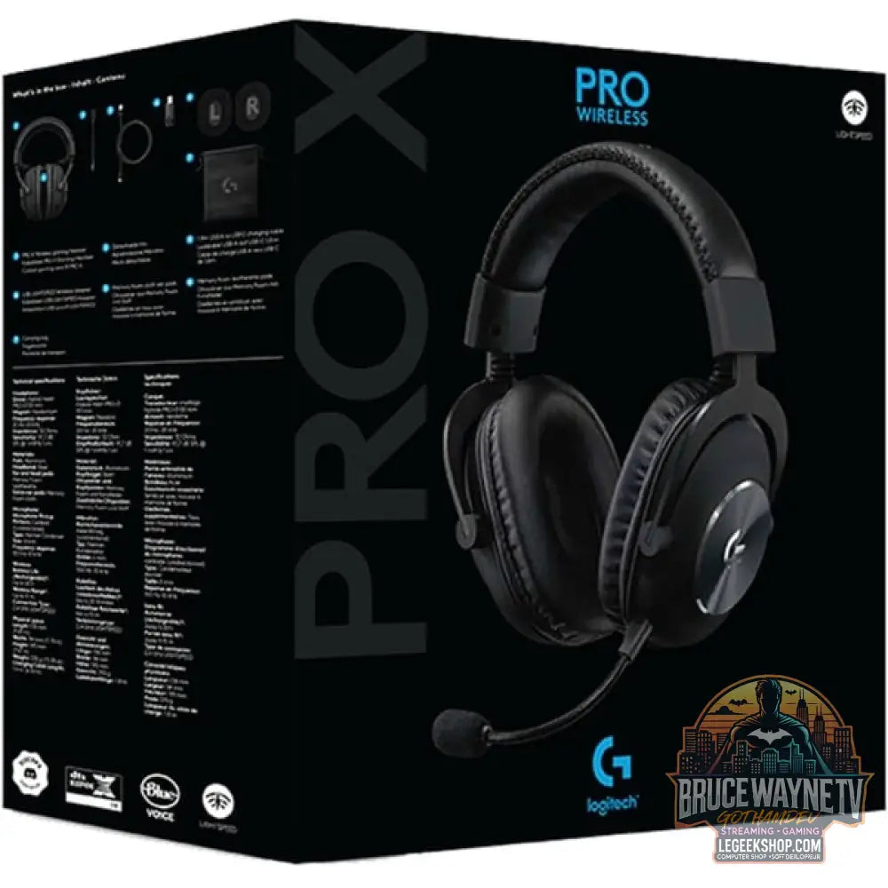 Logitech G PRO X LIGHTSPEED, casque gaming - vue 10
