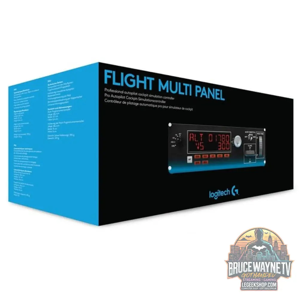 Logitech G Saitek PRO Flight Multi Panel, Instrumentenpanel - Logitech - vue 4