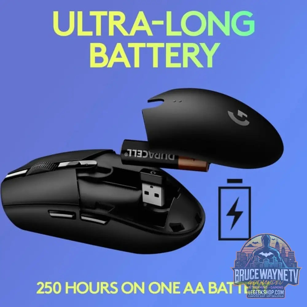 Logitech G305 LIGHTSPEED Gaming, souris gaming - vue 4