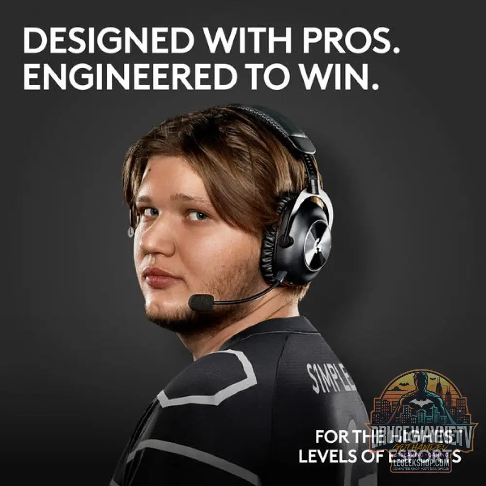 Logitech PRO X 2 LIGHTSPEED, casque gaming - vue 2