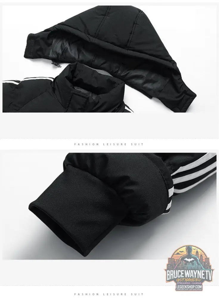 Manteau Long Chauffant 11 Zones de Chauffage Hiver - Manteau Chauffant