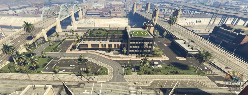 Mission Row Police Department — FiveM MLO, photo principale LeGeekShop