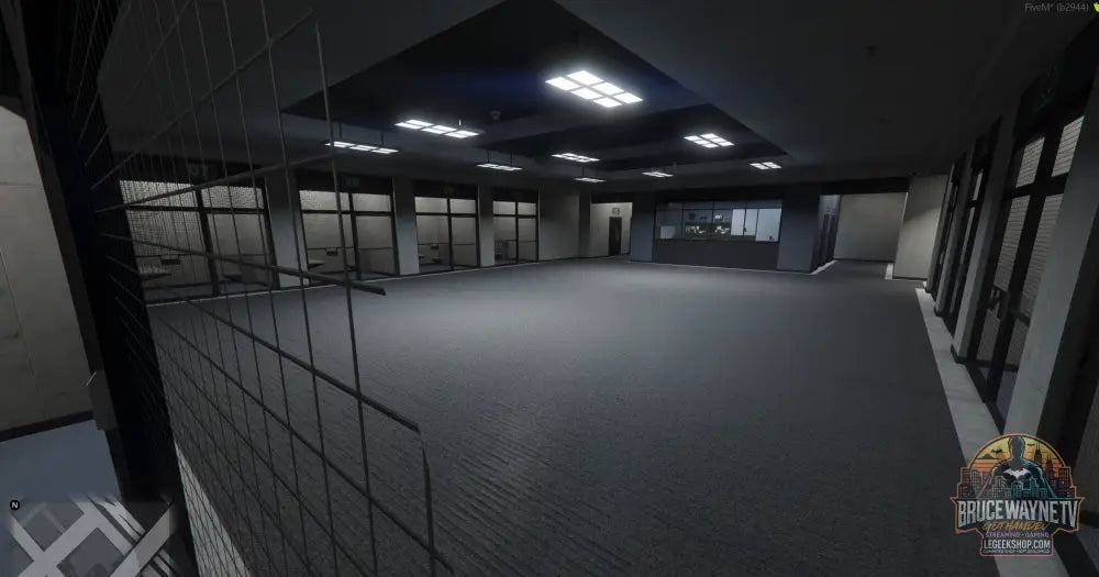 Mission Row Police Department — FiveM MLO, vue 4, LeGeekShop