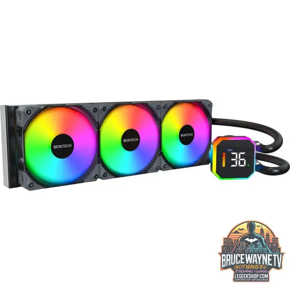 Montech HyperFlow Digital 360, Wasserkühlung schwarz - Montech