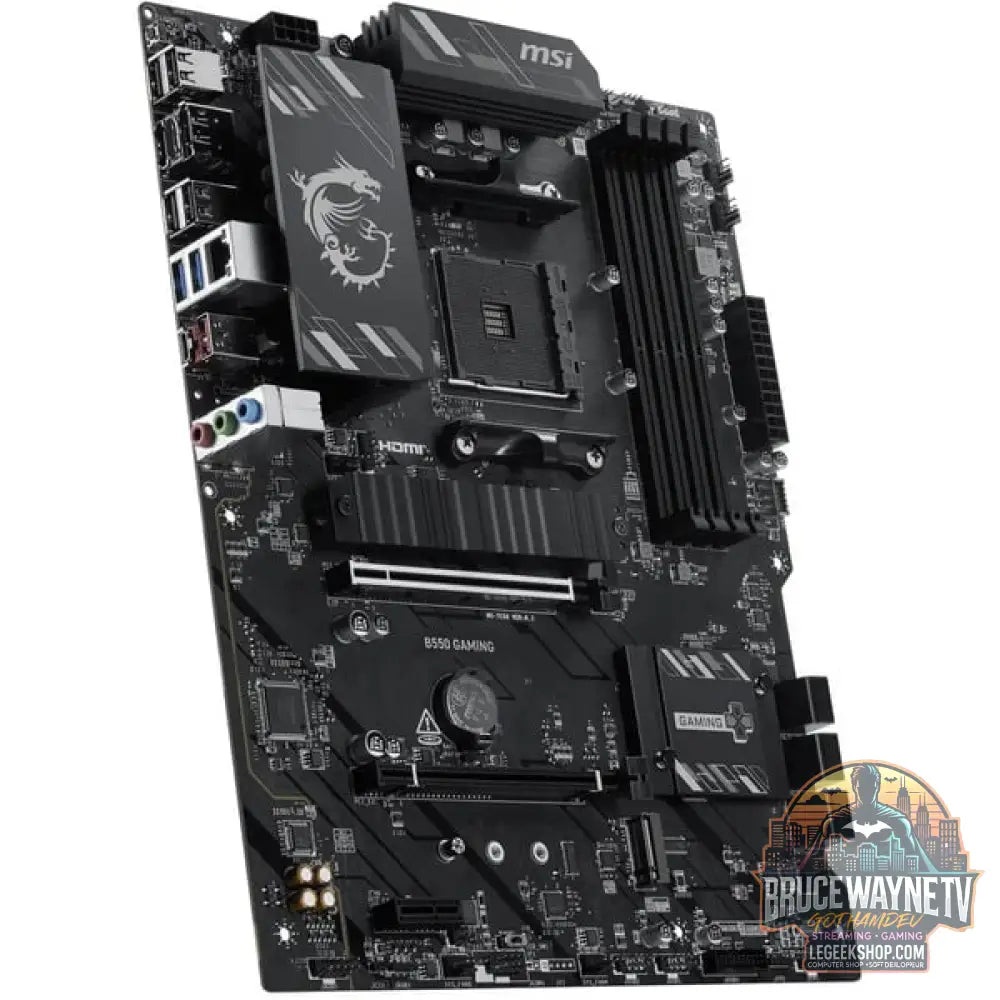 MSI B550 GAMING, carte mère - MSI - vue 2