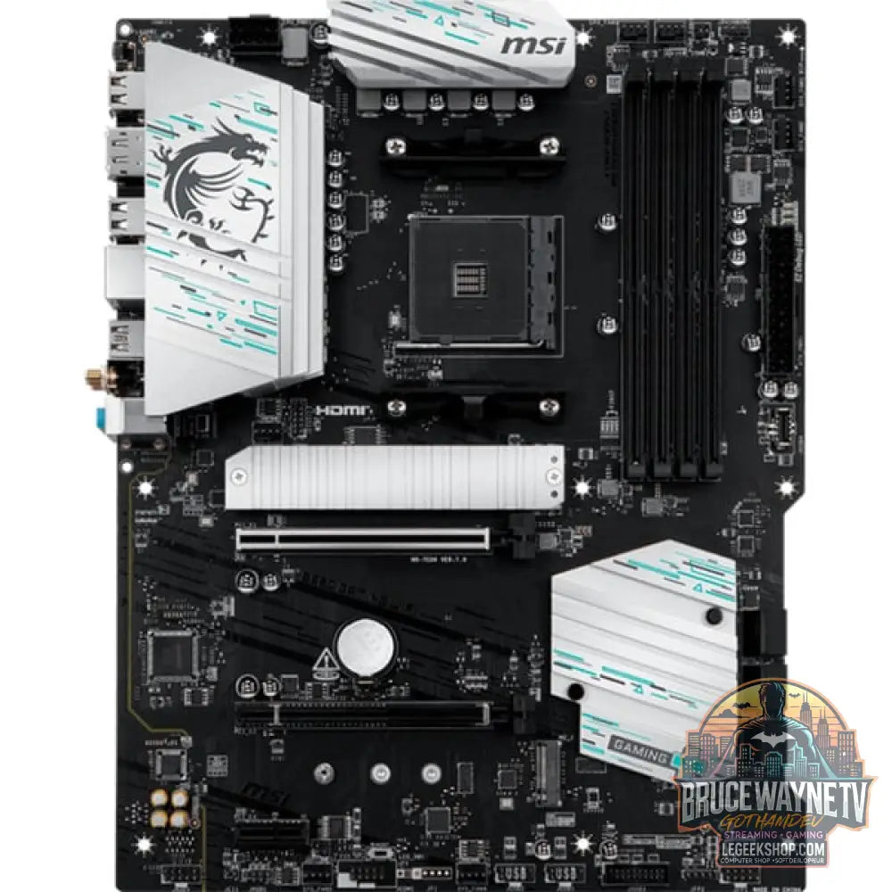 MSI B550 GAMING WIFI, carte mère - MSI - vue 2