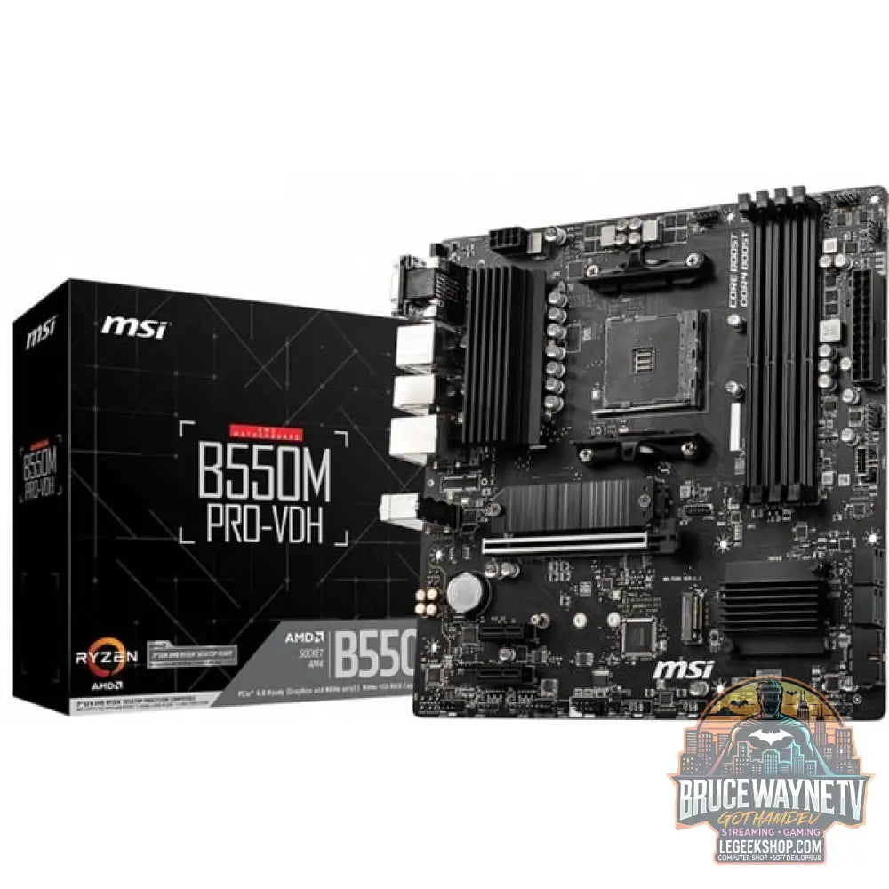 MSI B550M PRO-VDH, carte mère - MSI