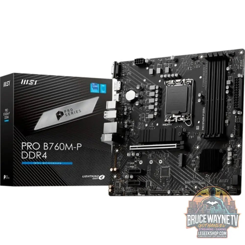 MSI B760M-P DDR4, carte mère - MSI