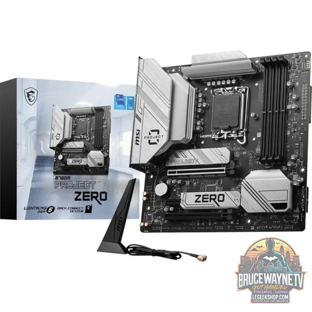 MSI B760M PROJECT ZERO, carte mère - MSI - vue 6