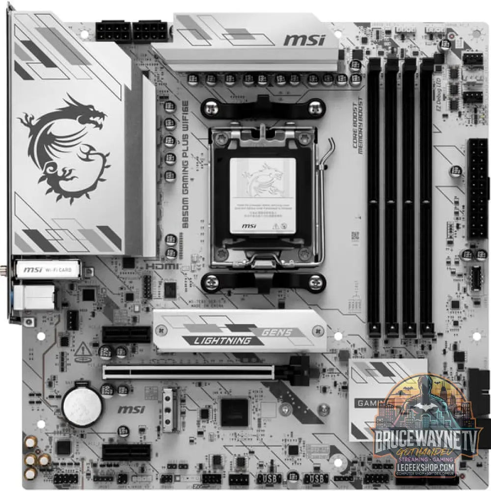 MSI B850M GAMING PLUS WIFI6E, carte mère - MSI - vue 3