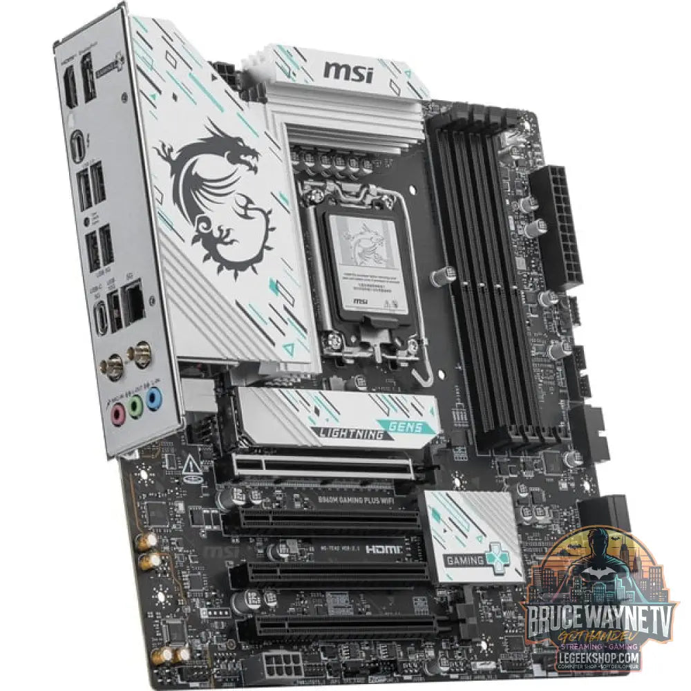 MSI B860M GAMING PLUS WIFI, carte mère - MSI - vue 3