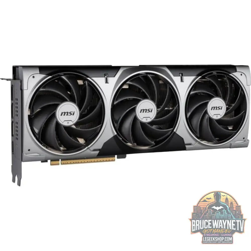 MSI GeForce RTX 5080 VENTUS 3X OC, carte graphique DLSS 4, 3x DisplayPort, 1x HDMI 2.1 - MSI - vue 3