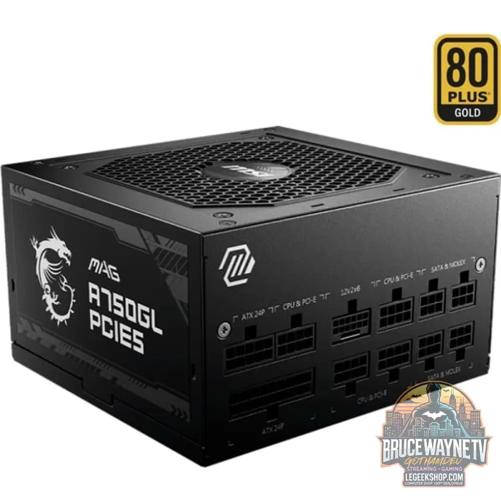 MSI MAG A750GL PCIE5, alimentation PC - MSI